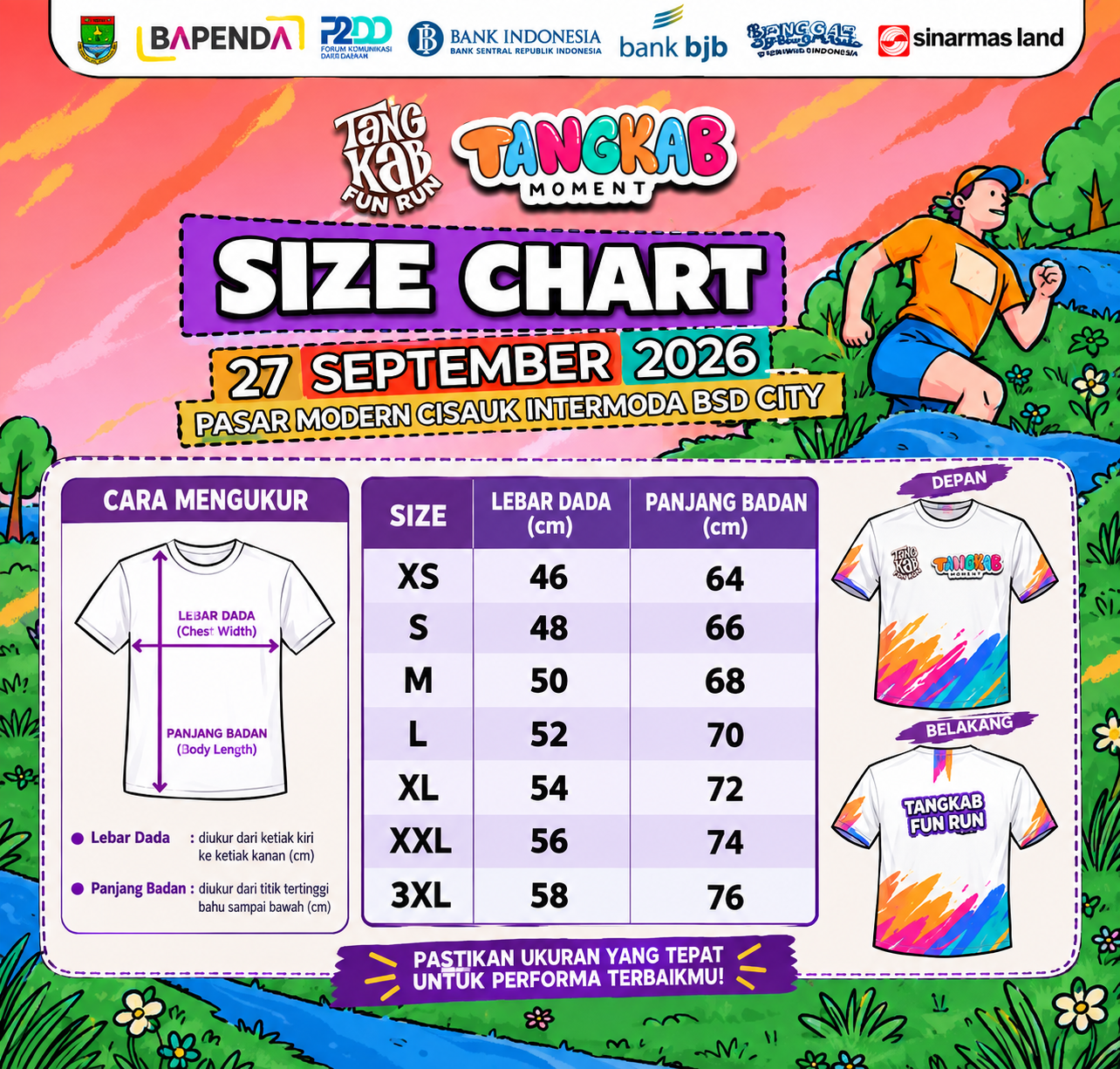 Size Chart Jersey